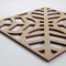 Ekena Millwork Medium Garland Decorative Fretwork Wood Wall Panels, Hickory, 15 3/8"W x 15 3/8"H x 3/8"T WALW16X16X0375GRDHI - alternate 4